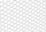 Sechseckgeflecht verz. 13x13 mm 0,5x10 m