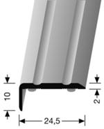 Winkelprofil PF 236SK silber 100 cm