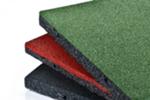 Fallschutzpl.REGUM 500x500x30mm rotbraun