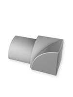 Aluminium Innenecke QR080 silber