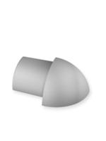 Aluminium Außenecke QR080 silber