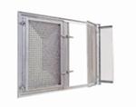 MEALIT Stahlfenster vz. 2-flg. 100x50cm